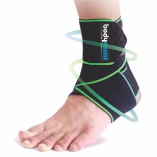 Bodyassist Contoured 3D Sports Ankle Strap with heel lock