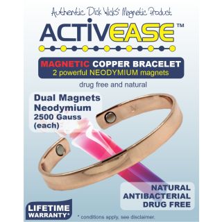 Activease Magnetic Copper Wrist Health Bangle