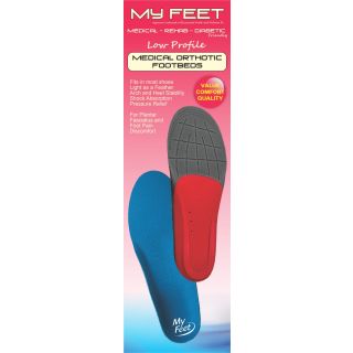 My Feet Low Profile Medical Orthotic Footbeds